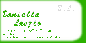 daniella laszlo business card